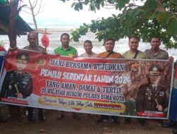 Subsatgas Binmas Polres Bima Kota Sosialisasikan Kampanye Damai Pemilu 2023/2024