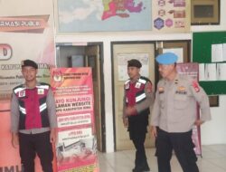 Satgas Banops Subgas Propam OMB Polres Bima Cek Kesiapan Personel di KPU dan Bawaslu.