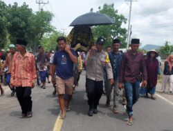 Wujud Kehadiran Polri, Kasubsektor Daru, Laksanakan Sambang Duka di Desa Sanolo