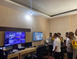 Kapolres Bima Kota Cek Kesiapan Command Center dan CCTV di Mako Polres