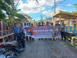 Subsatgas Binmas Himbau Kamtibmas Pemilu Damai di Kelurahan Melayu, Asakota Kota Bima