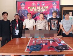 Polsek Sape Berhasil Gagalkan Penjualan Sabu, Pelaku Residivis Kembali Dibekuk