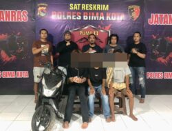 Tim Opsnal Puma 2 Sat Reskrim Polres Bima Kota Tanpa Kompromi Gulung Kawanan Pencuri Sepeda Motor