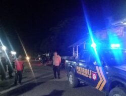 Cegah Guankamtibmas Menjelang Pemilu dan Nataru 2024, Polsek Parado Laksanakan Patroli KRYD