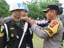 Wakili Kapolres Wakapolres Bima Pimpin Apel Gelar Pasukan Operasi Lilin Rinjani 2023