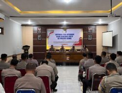 Wakapolres Bima Pimpin Lat Pra Operasi Lilin Rinjani 2023 di Aula Mapolres Bima