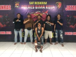 Residivis DPO Polres Bima Kota Kembali Diringkus oleh Tim Opsnal Sat Reskrim Puma 2