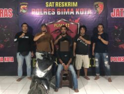 Tim Opsnal Sat Reskrim Polres Bima Kota PUMA II Tangkap Pelaku Pencurian dengan Modus Operandi Kunci Letter T