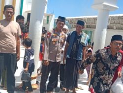 Kapolsek Woha Polres Bima, Ajak Warga Jaga Kamtibmas Saat Silaturahmi  dan Sholat Jum, at Berjamaah
