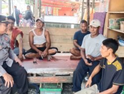 Kasat Binmas Polres Bima Kota dan Personel Polres Lakukan Sambang dan Himbauan Kamtibmas Menjelang Pemilu 2024