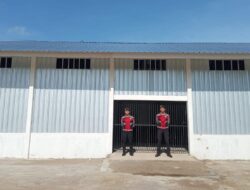 Komitmen Pemilu Aman dan Damai, Satgas Preventif OMB Polres Bima Masivkan Patroli di Kantor KPU