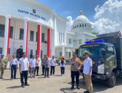 Kapolres Bima Kota Terima Hibah Truk Isuzu Euro 4 dari Pemerintah Kota Bima