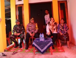 Silaturahmi Bersama Bupati di Desa Renda Ini Pesan Kapolres Bima AKBP Eko Sutomo SIK., MIK