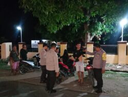 Polsek Bolo Polres Bima, Tingkatan Patroli Cipkon Malam Hari Menjelang Pemilu Serentak 2024