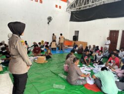 Polres Bima Kota Lakukan Pengamanan Proses Pelipatan Surat Suara Pemilu 2024