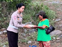 Jum,at Berkah, Sat Lantas Berbagi Kapolres Bima: Didalam Rezeki Kita Ada Hak Saudara Saudara Kita