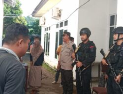 Giat Patroli Operasi Mantab Brata (OMB) di Kantor KPU Kota Bima Menjelang Pemilu 2024