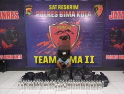 Respon Cepat Tim Puma 2 Polres Bima Kota Gagalkan Jual Edar 350 Botol Arak Bali