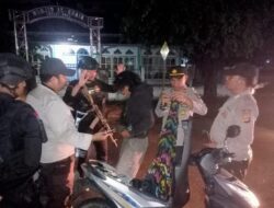Laksanakan Razia Cipkon Gabungan, Polsek Belo Berhasil Menyita Senjata Tajam Berbagai Jenis