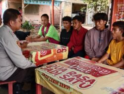 Kasat Binmas Polres Bima Kota Himbau Komunitas Nelayan untuk Menjaga Kamtibmas Pemilu 2024