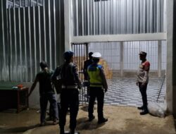 Pawas dan Piket Fungsi Polres Bima, Laksanakan Patroli Dialogis di Kantor KPU dan Bawaslu Kabupaten Bima