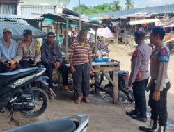 Patroli Dialogis Jelang Pemilu, Polsek Bolo Sambangi Warga dan Imbau Jaga Kamtibmas