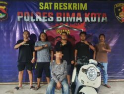 Pelarian DPO Spesialis Curanmor Berakhir di Tangan Tim Puma 1 Polres Bima Kota