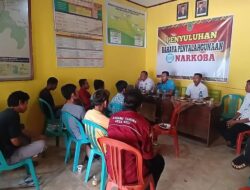 Kapolsek Woha Hadiri Sosialisasi Pencegahan Bahaya Narkoba di Desa Keli