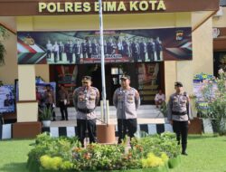 Awal Menjabat Kapolres Bima Kota, AKBP Yudha Pranata Sampaikan Arahan Perdana