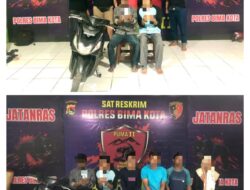 Tim Opsnal Sat Reskrim PUMA II Polres Bima Kota Berhasil Ungkap Kasus Curanmor dan Penadahan