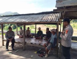 Polres Bima Kota Polda NTB Himbau Kamtibmas Pemilu Damai di Komunitas Masyarakat