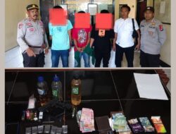 Asyik Pesta Narkoba, Tiga Pria Asal Desa Mbawa di Bekuk Personel Polsek Bolo