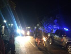 Patroli KRYD, Polsek Monta Berinteraksi Dengan Masyarakat Sampaikan Himbauan Kamtibmas