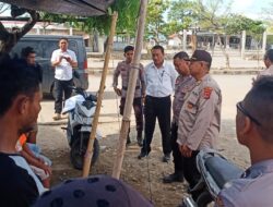 Himbauan Kamtibmas Pemilu Damai untuk Komunitas Buruh di Pelabuhan Bima