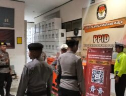 Gabungan Piket Fungsi Polres Bima  Sambangi Kantor KPU dan Bawaslu Laksanakan Patroli KRYD