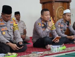 Kapolres Bima Kota Pimpin Kegiatan Binrotal di Masjid Jabal Qubis