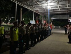 Menjamin Keamanan di Kantor KPU, Satgas Preventif Kantor KPU, Satgas Preventif OMB Polres Bima Tingkatkan Patroli KRYD