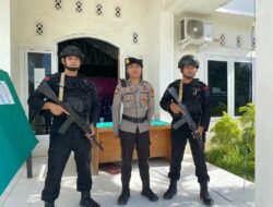 Satgas Preventif OMB Rinjani 2023-2024 Patroli Siang Hari, Amankan Kantor KPU