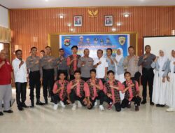 “Goes to School” Bag SDM Polres Bima Sosialisasi Penerima Anggota Polri di SMAN I Woha