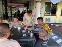 Pastikan Kesehatan Personel,Kasubag Ban OPS Dokes OMB Polres Bima Aktif Cek Kesehatan Personel