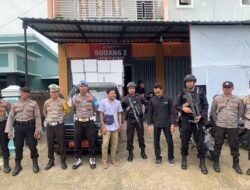 Satgas Preventif OMB Lakukan Patroli dan Pengamanan Gudang Logistik KPU Kota Bima