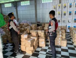Menjamin Keamanan Jelang Pemilu Satgas Preventif OMB Polres Bima Laksanakan Patroli Rutin di Kantor KPU dan Gudang Logistik KPU