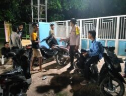 Imbau Warga Jaga Kamtibmas Jelang Pemilu, Polsubsektor Palibelo Melaksanakan Patroli Dialogis