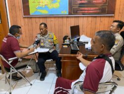 Sie Dokes Polres Bima Kota Riksa Kesehatan Personel Pengamanan TPS Pemilu Serentak 2024