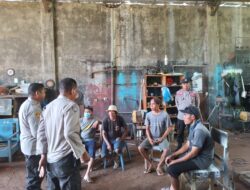 Sub Satgas Binmas Himbau Kamtibmas terkait Pemilu 2024 di Kelurahan Jatiwangi