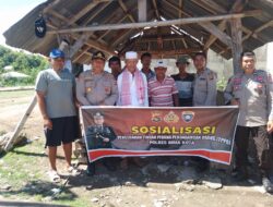 Sat Binmas Polres Bima Kota Sosialisasikan Pencegahan Tindak Pidana Perdagangan Orang