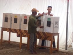 Kapolres Bima Diwakili Kabag OPS  Menghadiri Simulasi Pemungutan dan Penghitungan Suara Pemilu  2024