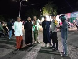 Demi Terwujudnya Pemilu 2024 Yang Damai Polsek Woha Laksanakan Patroli Dialogis