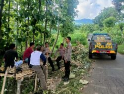 Patroli Dialogis OMB Jelang Pemilu Gencar Dilaksanakan Polsek Donggo