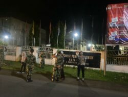 Polres Bima Kota Gelar Patroli Gabungan TNI-Polri untuk Mempertahankan Kamtibmas Selama Pemilu Serentak 2024